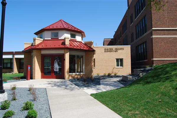 Exterior of The Heights Community School